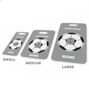 Soccer Bag/Luggage Tag - Personalized Soccer Team Ball