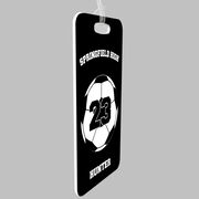 Soccer Bag/Luggage Tag - Personalized Soccer Team Ball