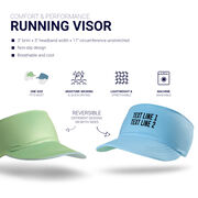 Running Comfort Performance Visor - Custom Text