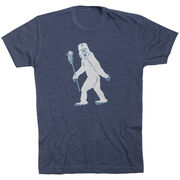 Guys Lacrosse Short Sleeve T-Shirt - Yeti (Walking)