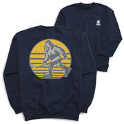 Hockey Crewneck Sweatshirt - BigSkate (Back Design)