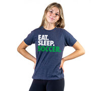 Soccer T-Shirt Short Sleeve Eat. Sleep. Soccer.