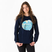 Volleyball Tshirt Long Sleeve - Serve's Up