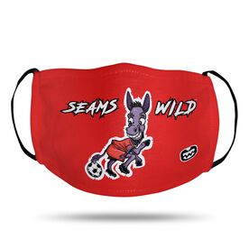 Seams Wild Soccer Face Mask - Mulekick