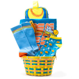 Softball Easter Basket - Eat Sleep Softball