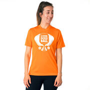 Pickleball Short Sleeve Performance Tee - I'd Rather Be Playing Pickleball