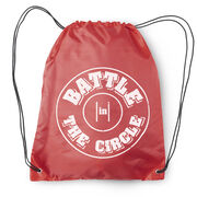 Wrestling Drawstring Backpack - Battle In Circle