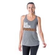 Football Women's Everyday Tank Top - Eat. Sleep. Football