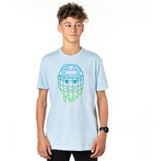  Hockey Short Sleeve T-Shirt - Have An Ice Day Smiley