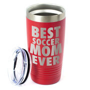 Soccer 20 oz. Double Insulated Tumbler - Best Mom Ever