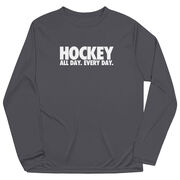 Hockey Long Sleeve Performance Tee - All Day Every Day