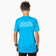 Soccer Short Sleeve T-Shirt - Just Kickin' It (Back Design)