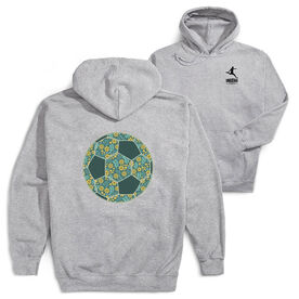 Soccer Hooded Sweatshirt - Summer Kicks (Back Design)