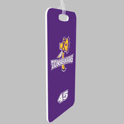 Lacrosse Bag/Luggage Tag - New Hampshire Tomahawks Logo with Number