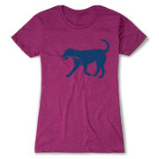 Hockey Women's Everyday Tee - Rocky The Hockey Dog