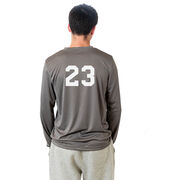 Volleyball Long Sleeve Performance Tee - Serve's Up