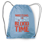 Wrestling Drawstring Backpack - Blood Time