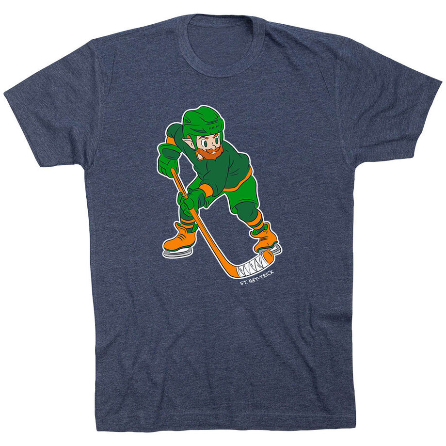 Hockey Short Sleeve T-Shirt - St. Hat-Trick