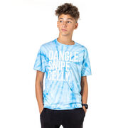 Hockey Short Sleeve T-Shirt - Dangle Snipe Celly Tie Dye