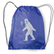 Guys Lacrosse Drawstring Backpack - Yeti