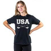 Field Hockey T-Shirt Short Sleeve - USA