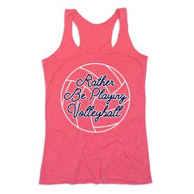 Volleyball Women's Everyday Tank Top - I'd Rather Be Playing Volleyball