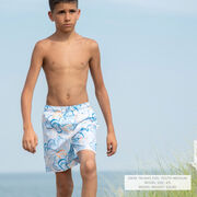 Guys Lacrosse Swim Trunks - Velocity