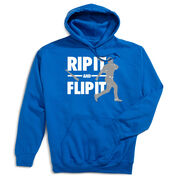 Baseball Hooded Sweatshirt - Rip It Flip It