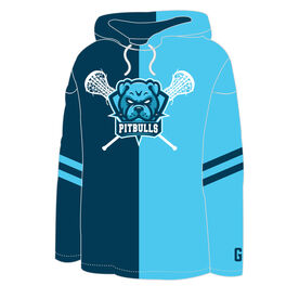 ChalkTalk Custom Team Hoodie - Girls Lacrosse Half & Half