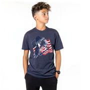 Baseball Short Sleeve T-Shirt - Baseball Eagle
