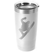 Snowboarding 20 oz. Double Insulated Tumbler - Silhouette