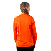 Cheerleading Long Sleeve Performance Tee - Frequent Flyer