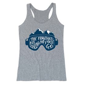 Skiing & Snowboarding Women's Everyday Tank Top - The Mountains Are Calling