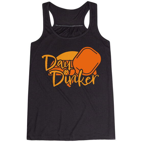 Pickleball Flowy Racerback Tank Top - Day Dinker