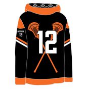 ChalkTalk Custom Team Hoodie - Guys Lacrosse Crossed Sticks