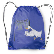 Volleyball Drawstring Backpack - Goosebumps