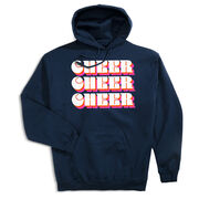 Cheerleading Hooded Sweatshirt - Retro Cheer