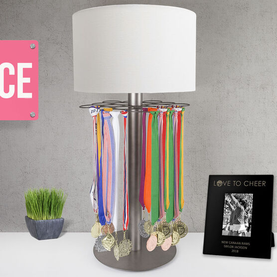 Cheerleading Tabletop Medal Display Lamp