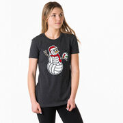 Volleyball Women's Everyday Tee - Serving Holiday Cheer