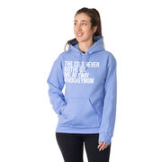 Hockey Hooded Sweatshirt - The Cold Never Bothered Me Anyway #HockeyMom