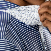 Custom Team Short Sleeve Polo Shirt - Hockey Stripes