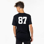 Guys Lacrosse Short Sleeve T-Shirt - Yeti (Walking)