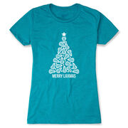 Lacrosse Women's Everyday Tee - Merry Laxmas Tree