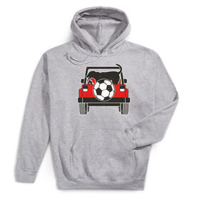 Soccer Hooded Sweatshirt - Soccer Cruiser