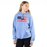 Soccer Hooded Sweatshirt - Patriotic Soccer