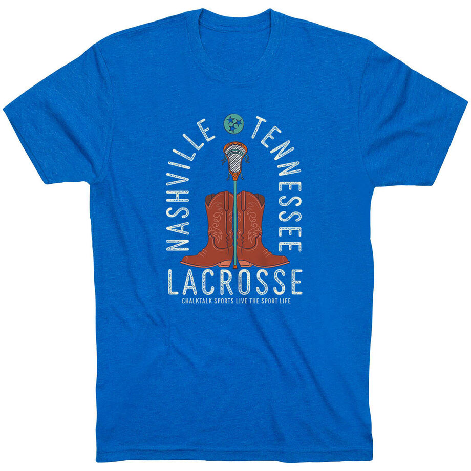 Guys Lacrosse Short Sleeve T-Shirt - Nashville Lacrosse