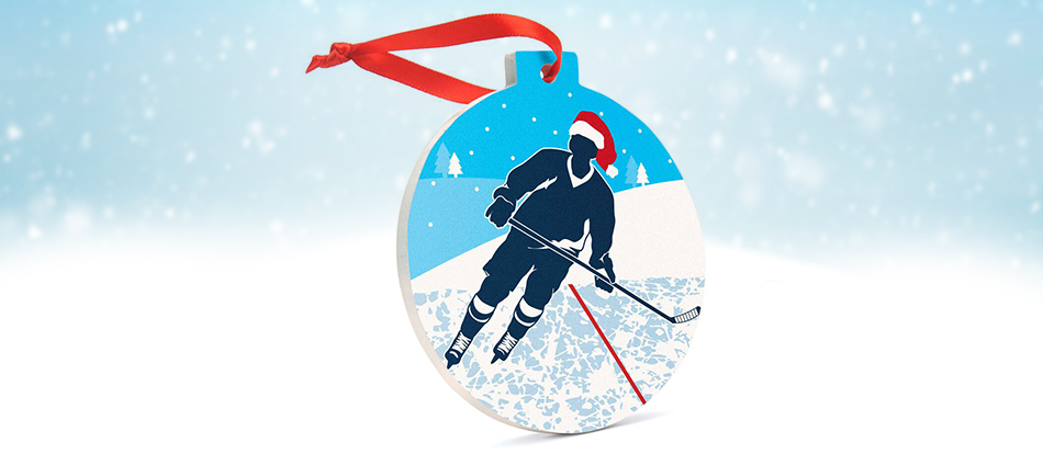 Shop Hockey Christmas Ornaments