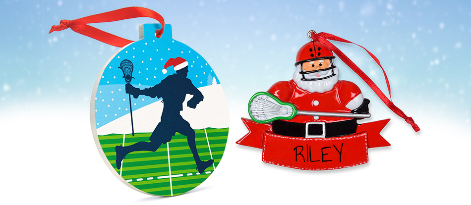 Lacrosse Ornaments