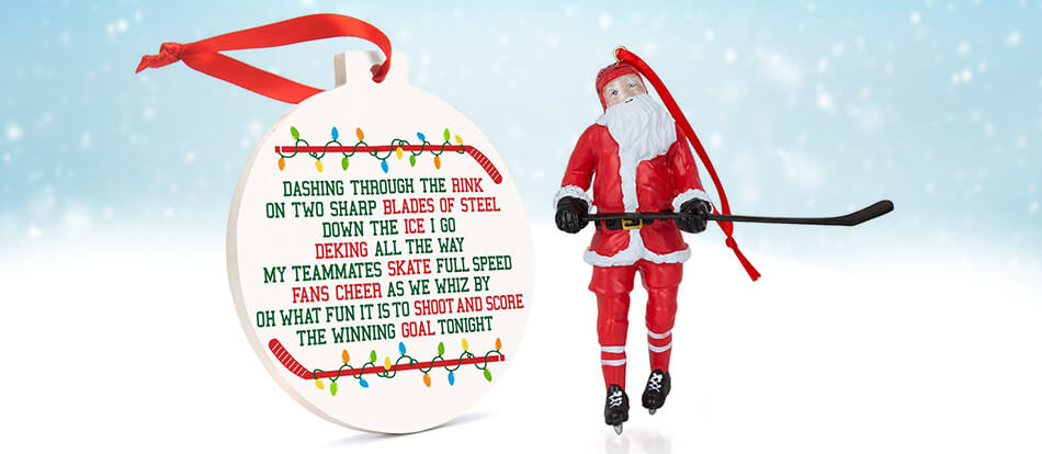 Shop Hockey Christmas Ornaments