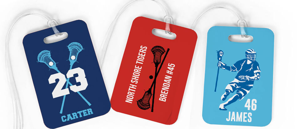 Lacrosse Bag Tags